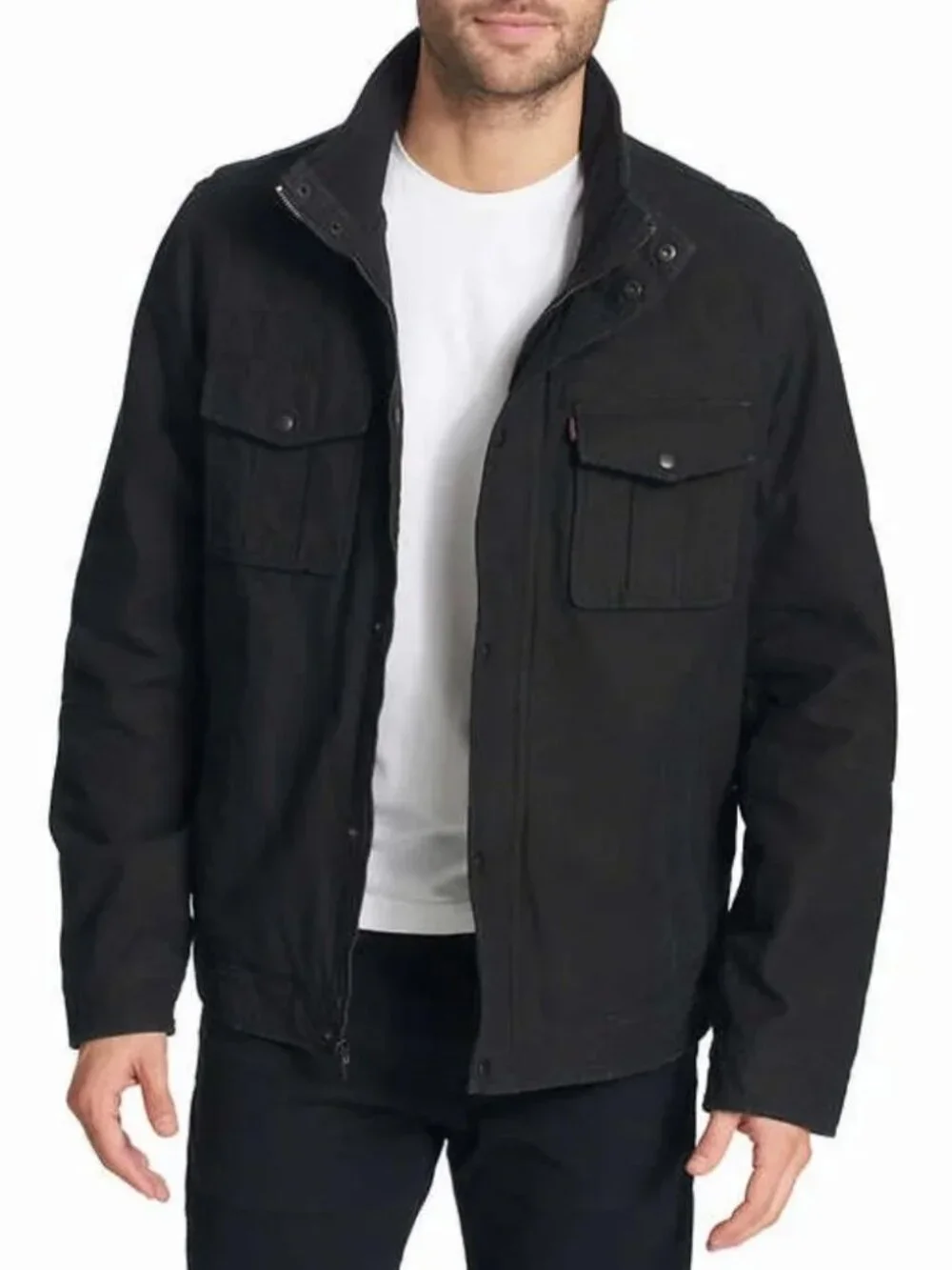 Levi's Men Cotton Twill Jacket ,‎ Black